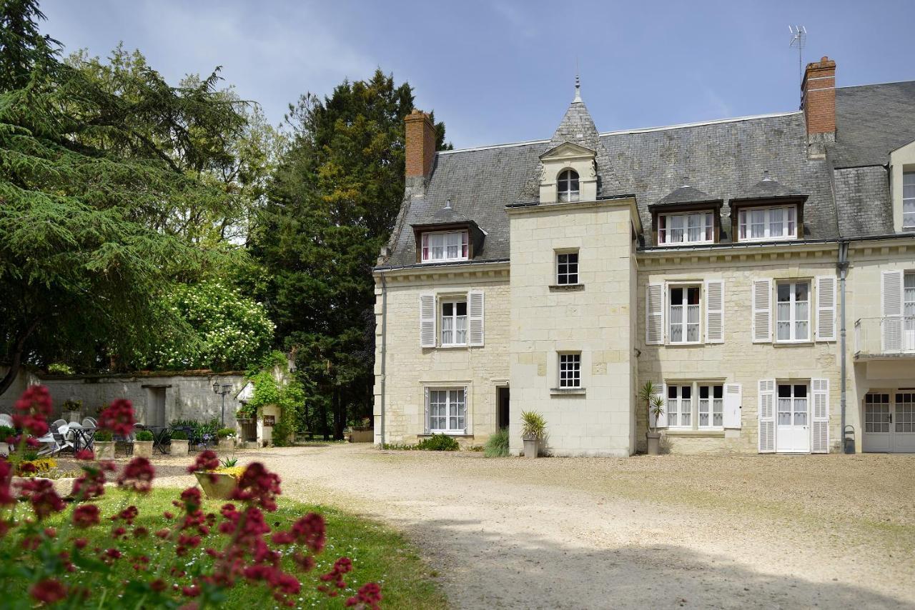 Logis Manoir De La Giraudiere Beaumont-en-Veron Exterior photo